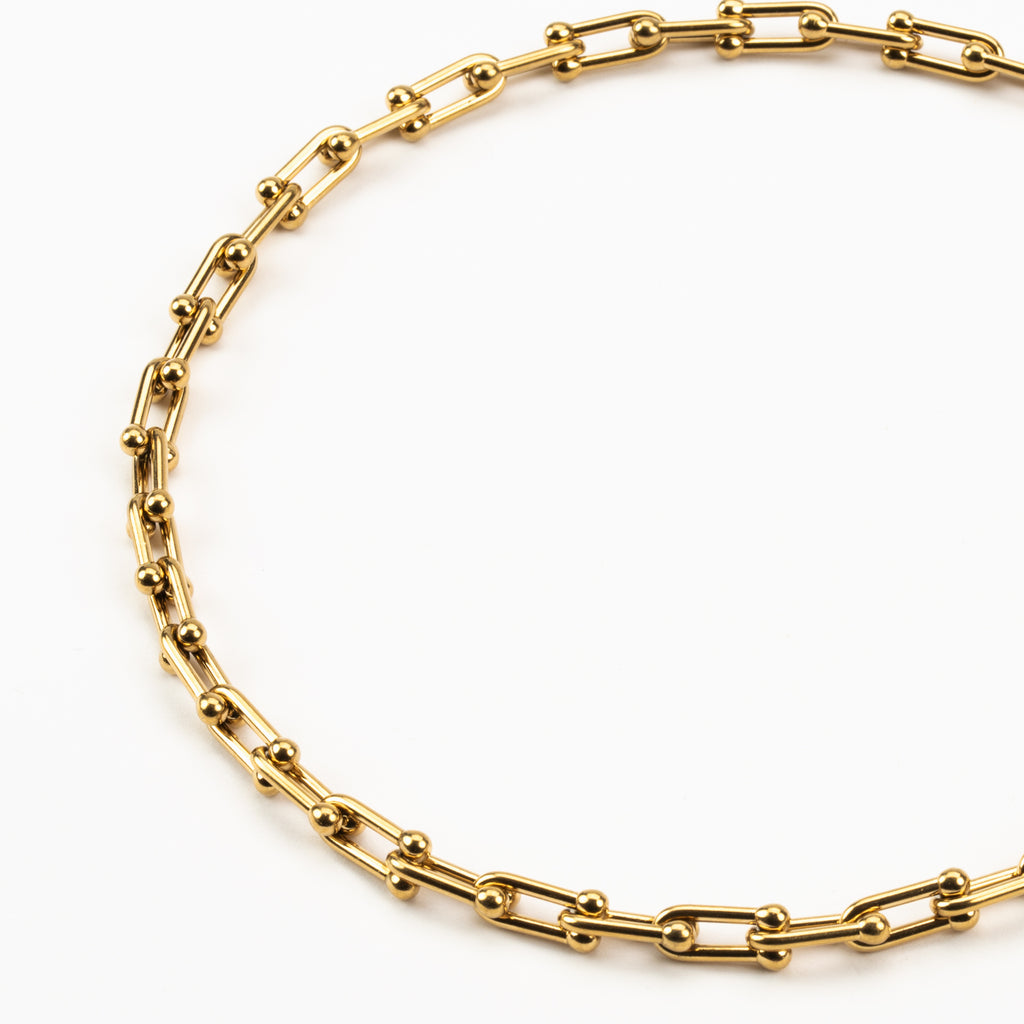 Kerri U Link Chain Necklace