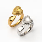 Kate Vintage Heart Ring
