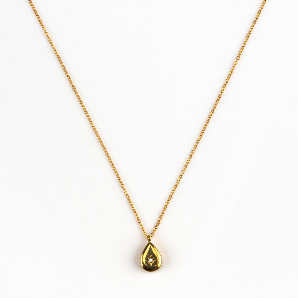Annie Teardrop Pendant Necklace