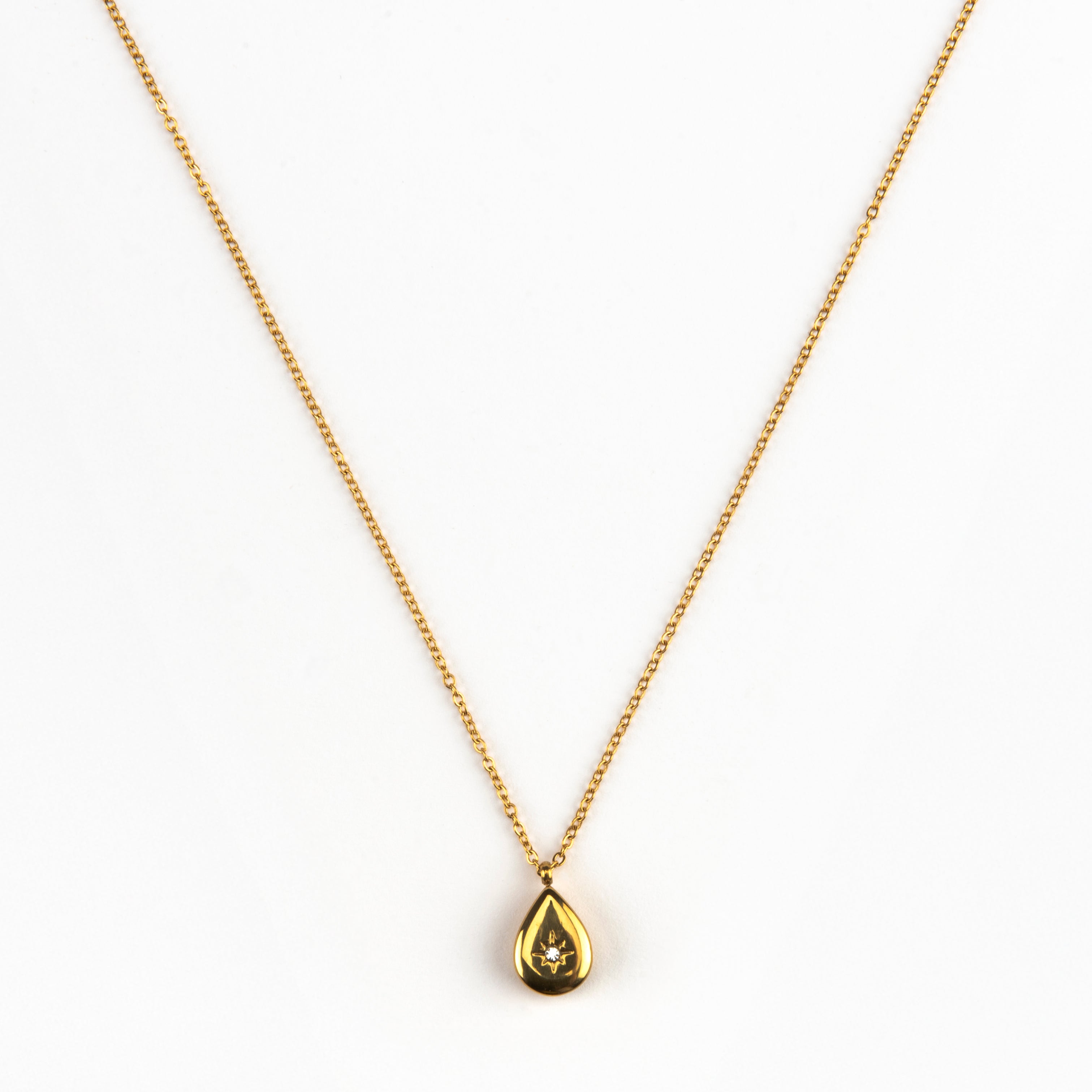 Annie Teardrop Pendant Necklace