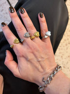 Kate Vintage Heart Ring