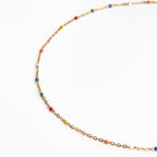 Tutti Frutti Barbs Rainbow Anklet