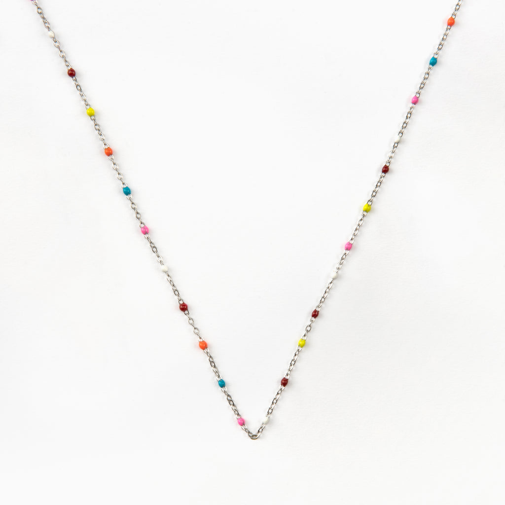 Tutti Frutti Barbs Rainbow Necklace