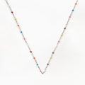 Tutti Frutti Barbs Rainbow Necklace