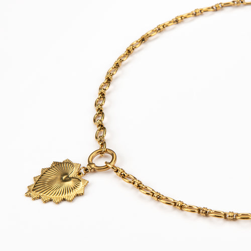 Kate Vintage Heart Necklace