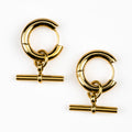 Becky T-Bar Huggie Earrings