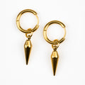Cheryl Spike Huggie Earrings