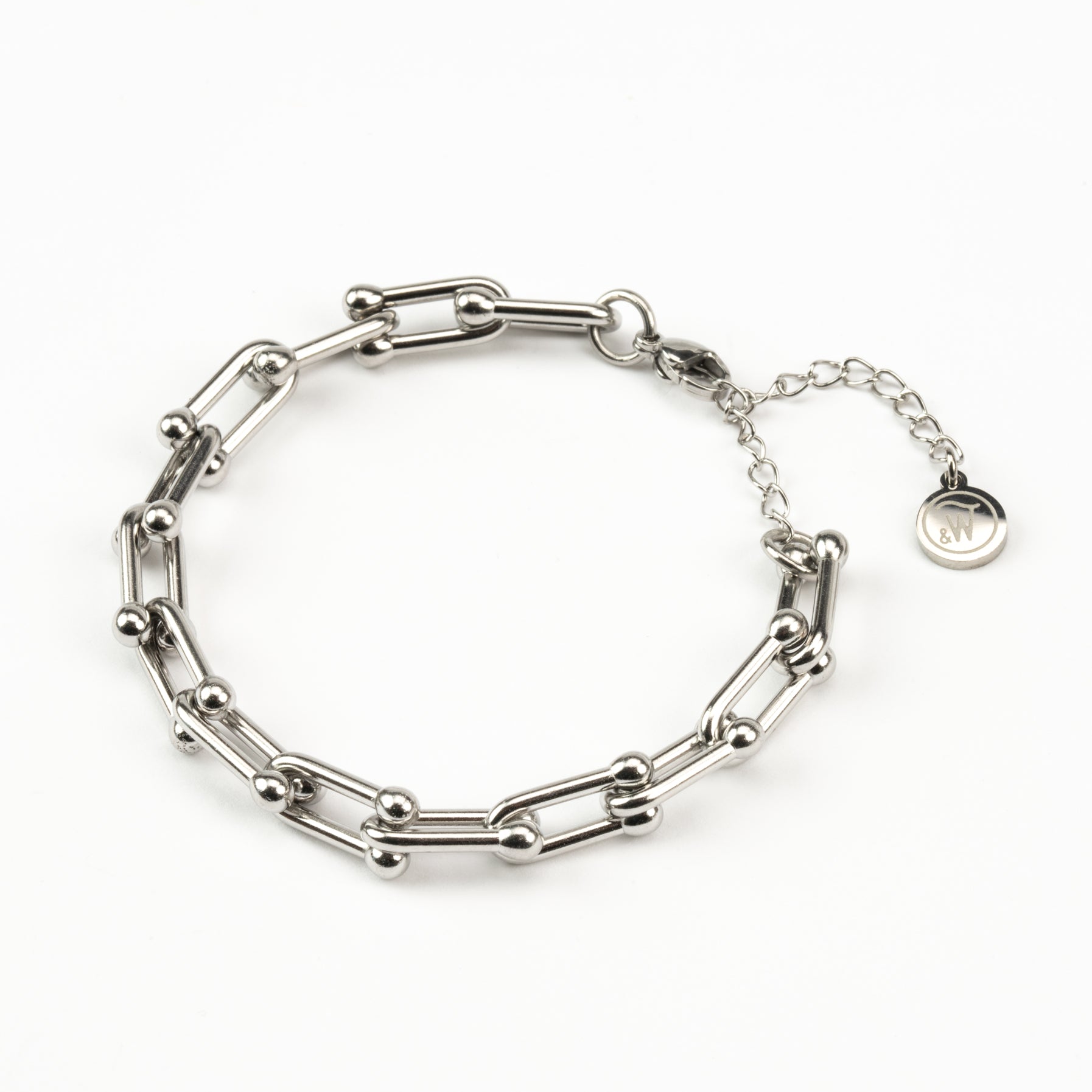 Kerri U Link Chain Bracelet – Olive&Wallis