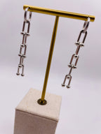 Kerri U Link Chain Drop Earrings