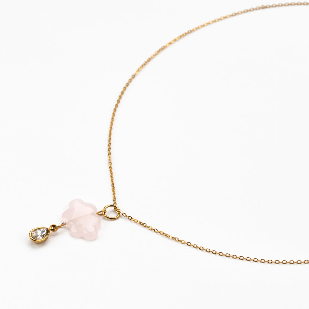 Ruby Cloud Pendant Necklace