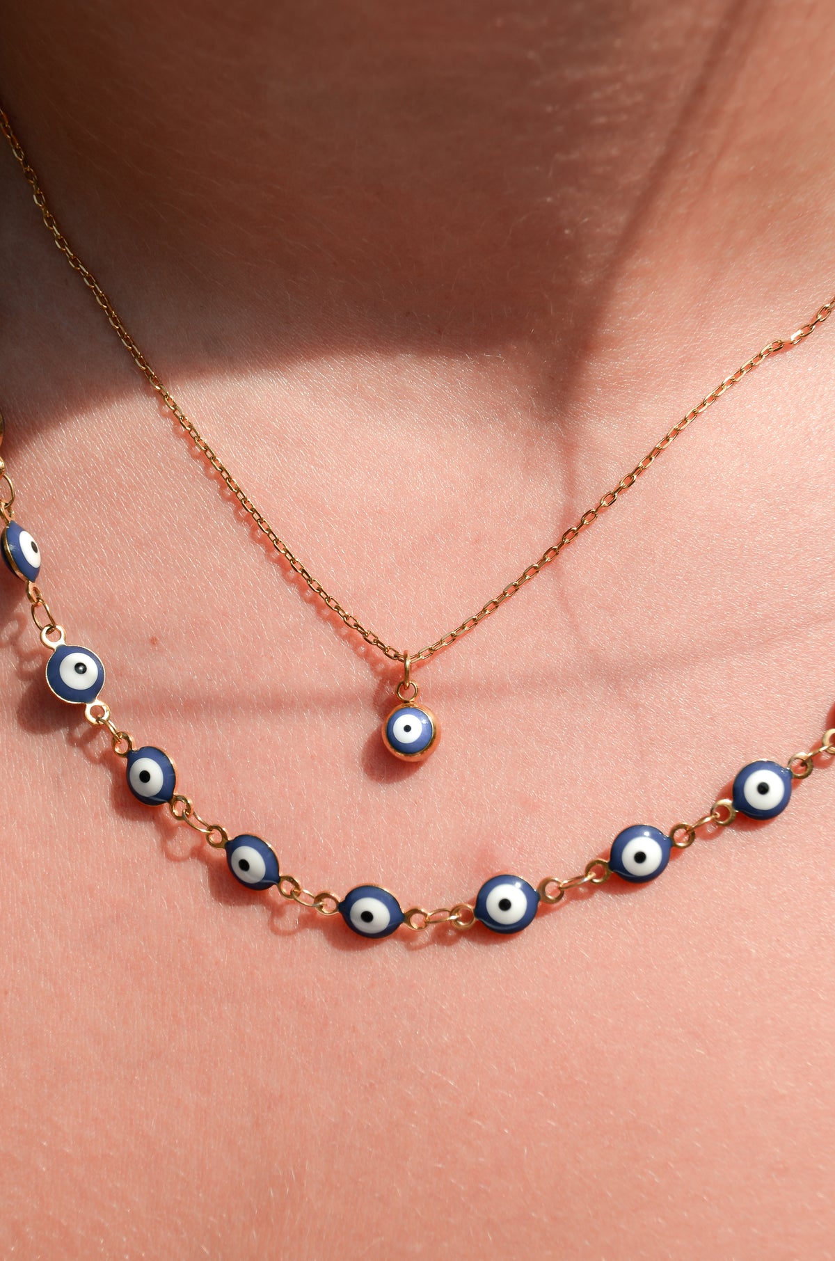 Gemma Evil Eye Necklace