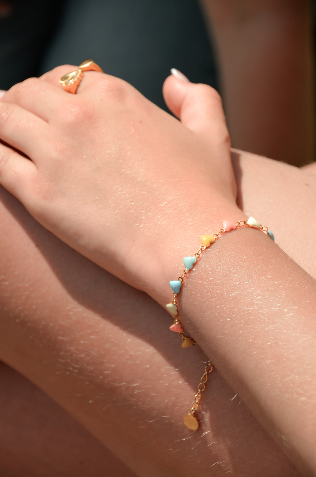Francis Pastel Heart Bracelet