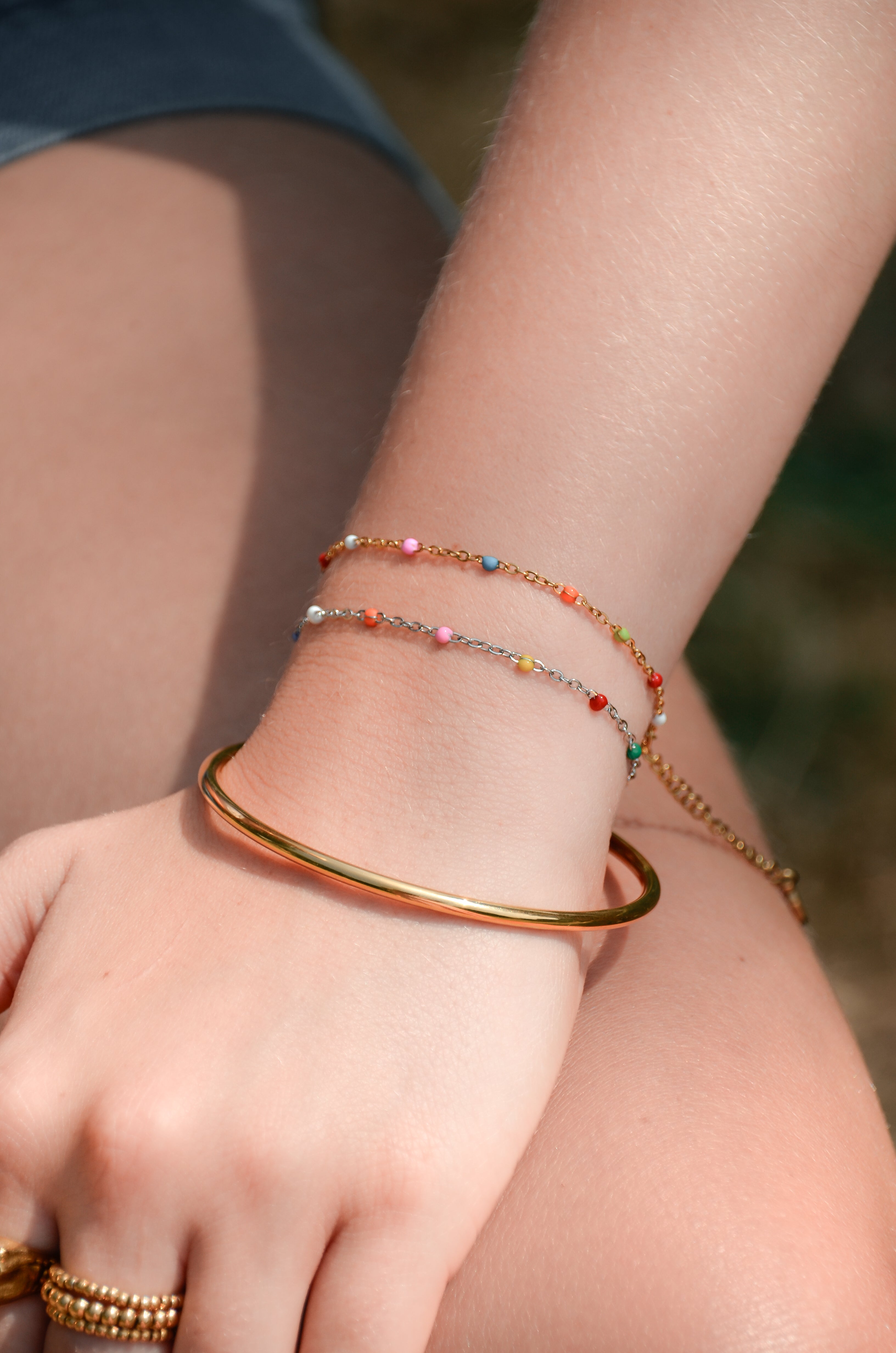 Tutti Frutti Barbs Rainbow Bracelet