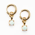Richie Opal Huggie Earrings