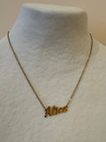 Carrie Personalised Name Necklace