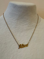 Carrie Personalised Name Necklace