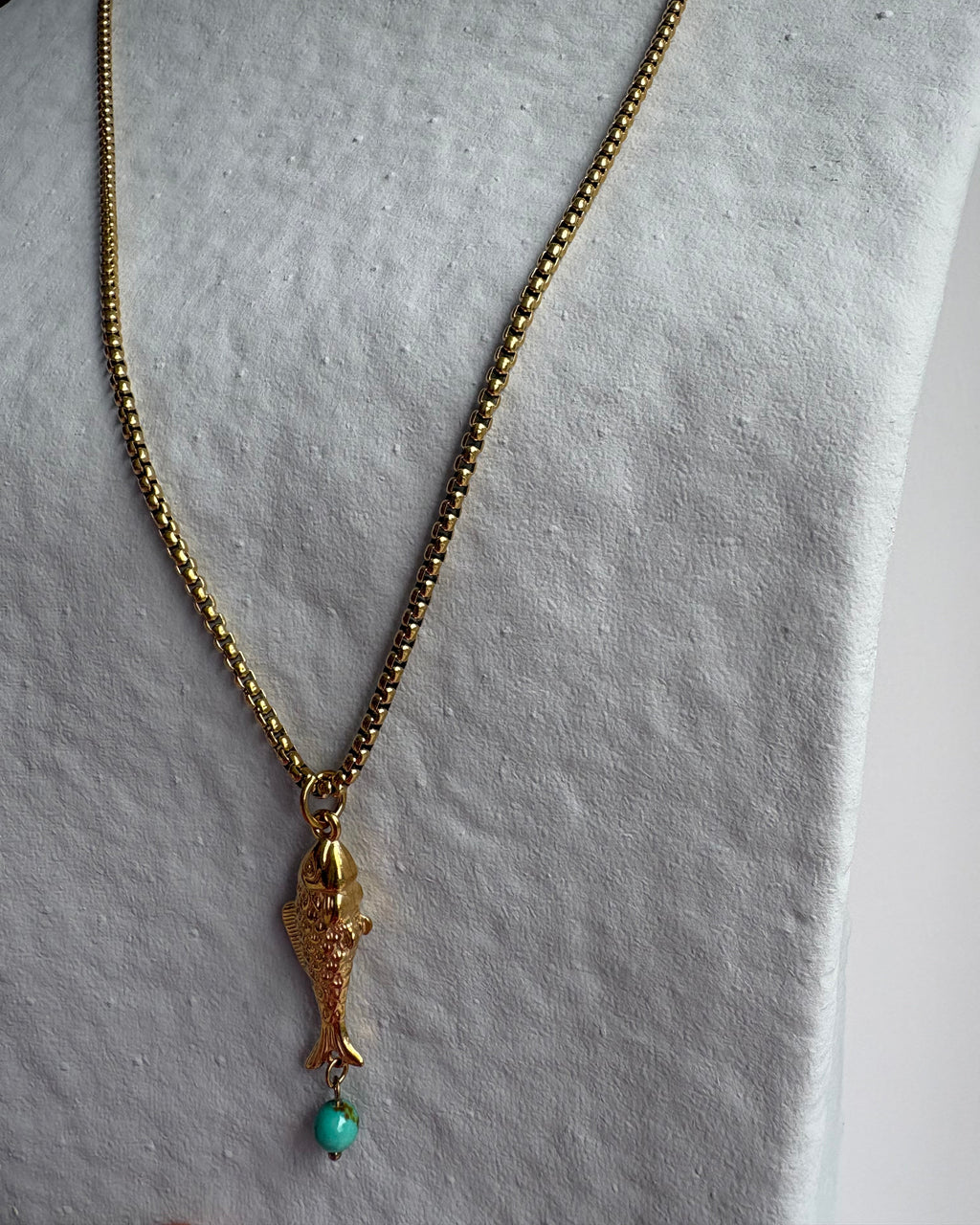 Jen Boss Fish Necklace