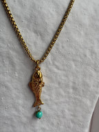 Jen Boss Fish Necklace