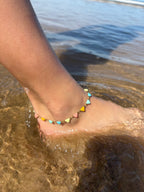 Francis Pastel Heart Anklet