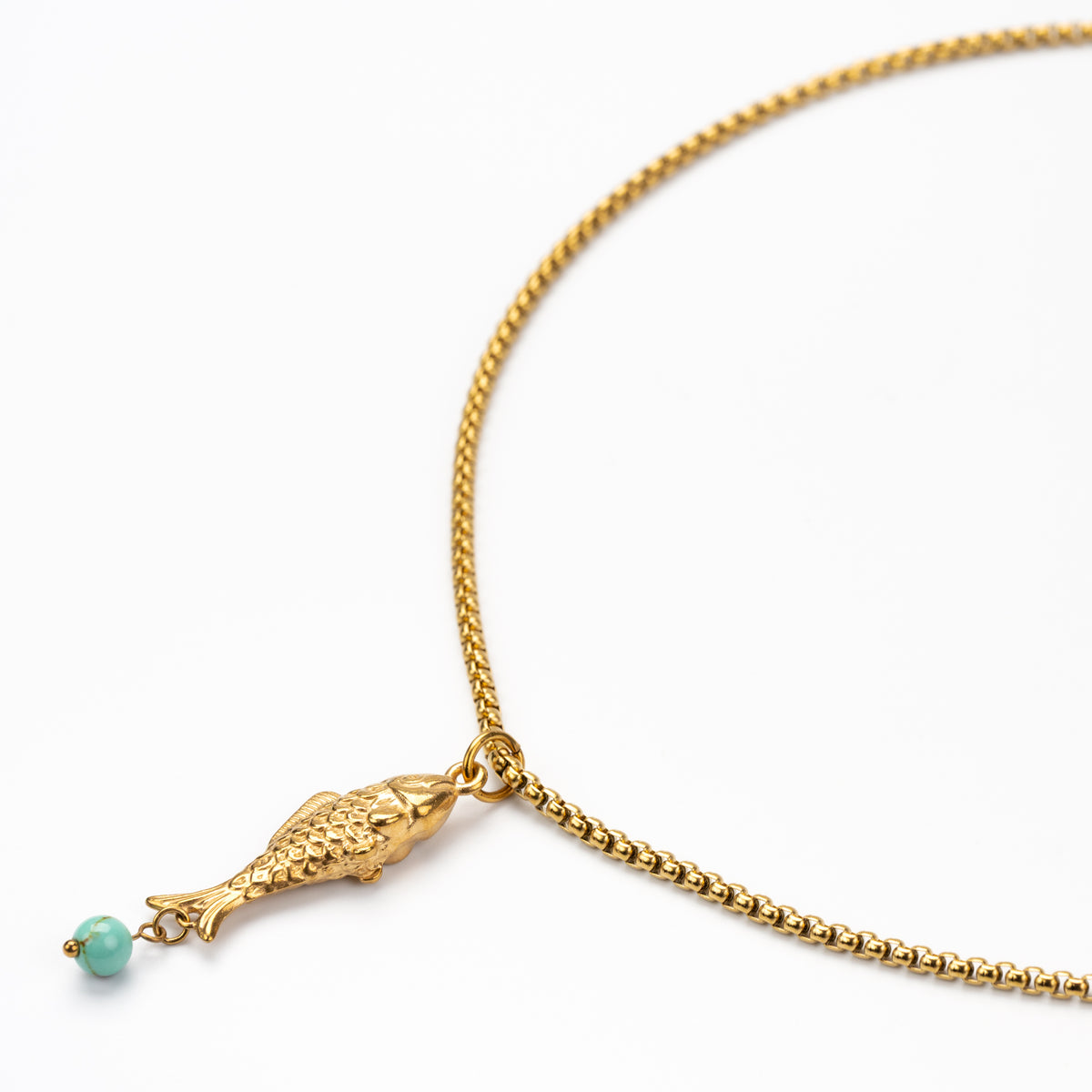 Jen Boss Fish Necklace