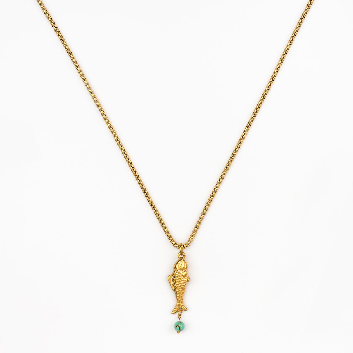 Jen Boss Fish Necklace