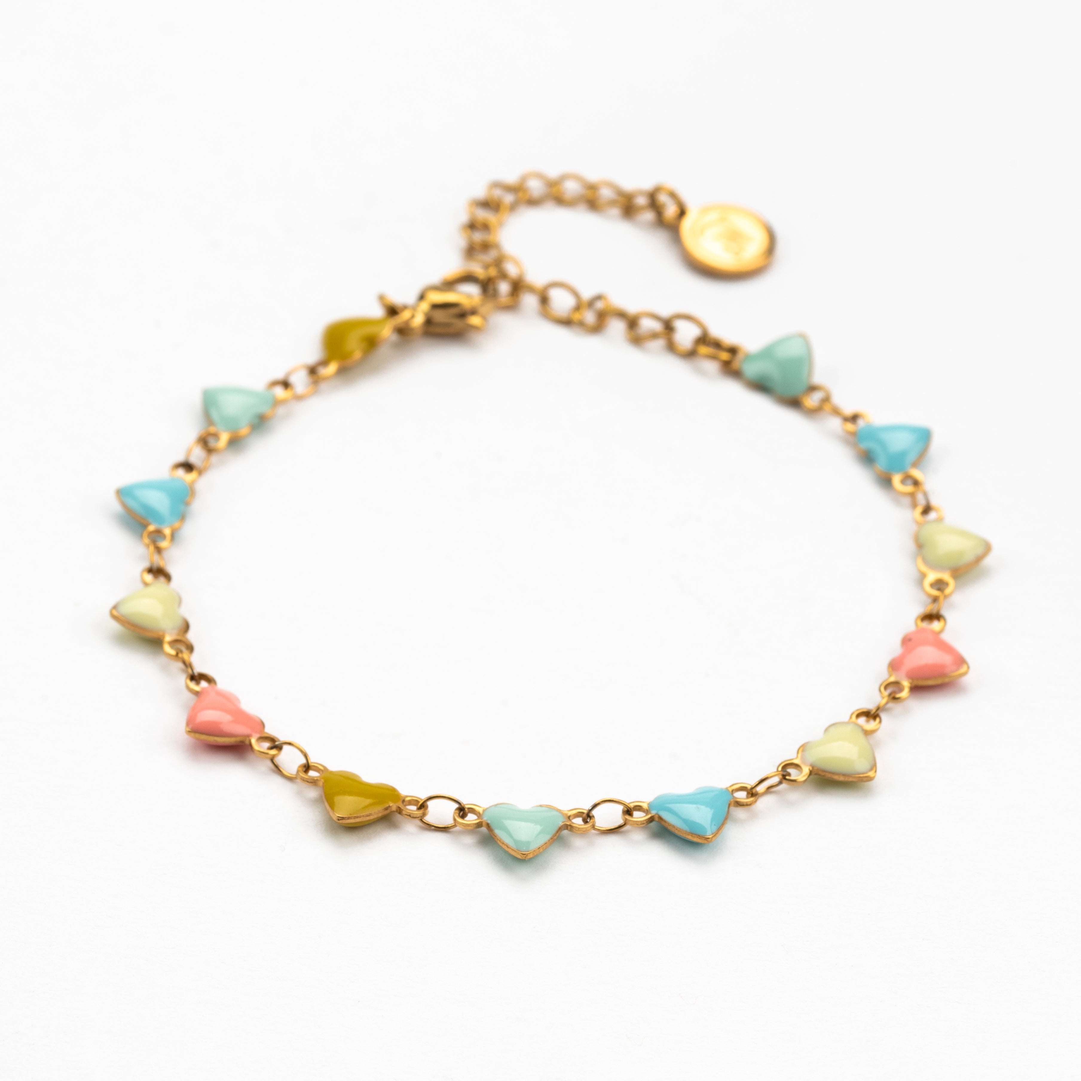 Francis Pastel Heart Bracelet