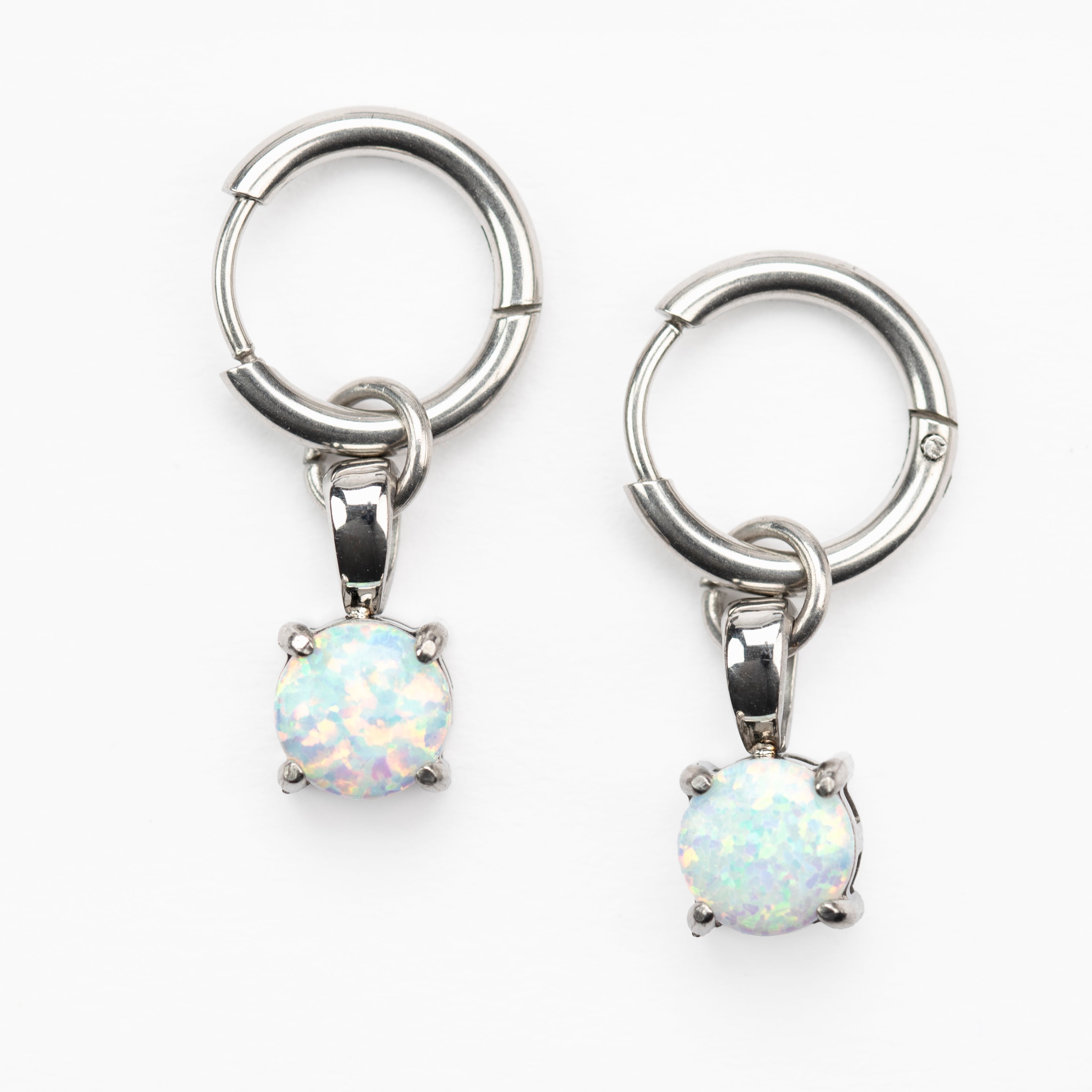 Richie Opal Huggie Earrings