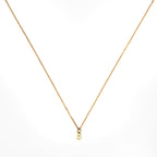 Mini Initial Pendant Necklace
