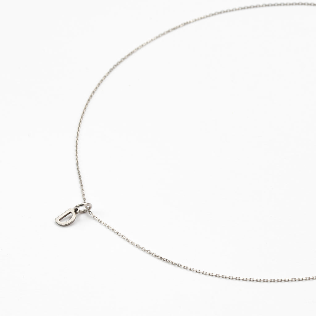 Mini Initial Pendant Necklace