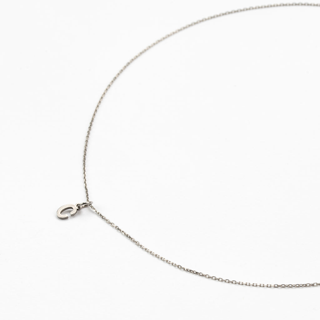 Mini Initial Pendant Necklace