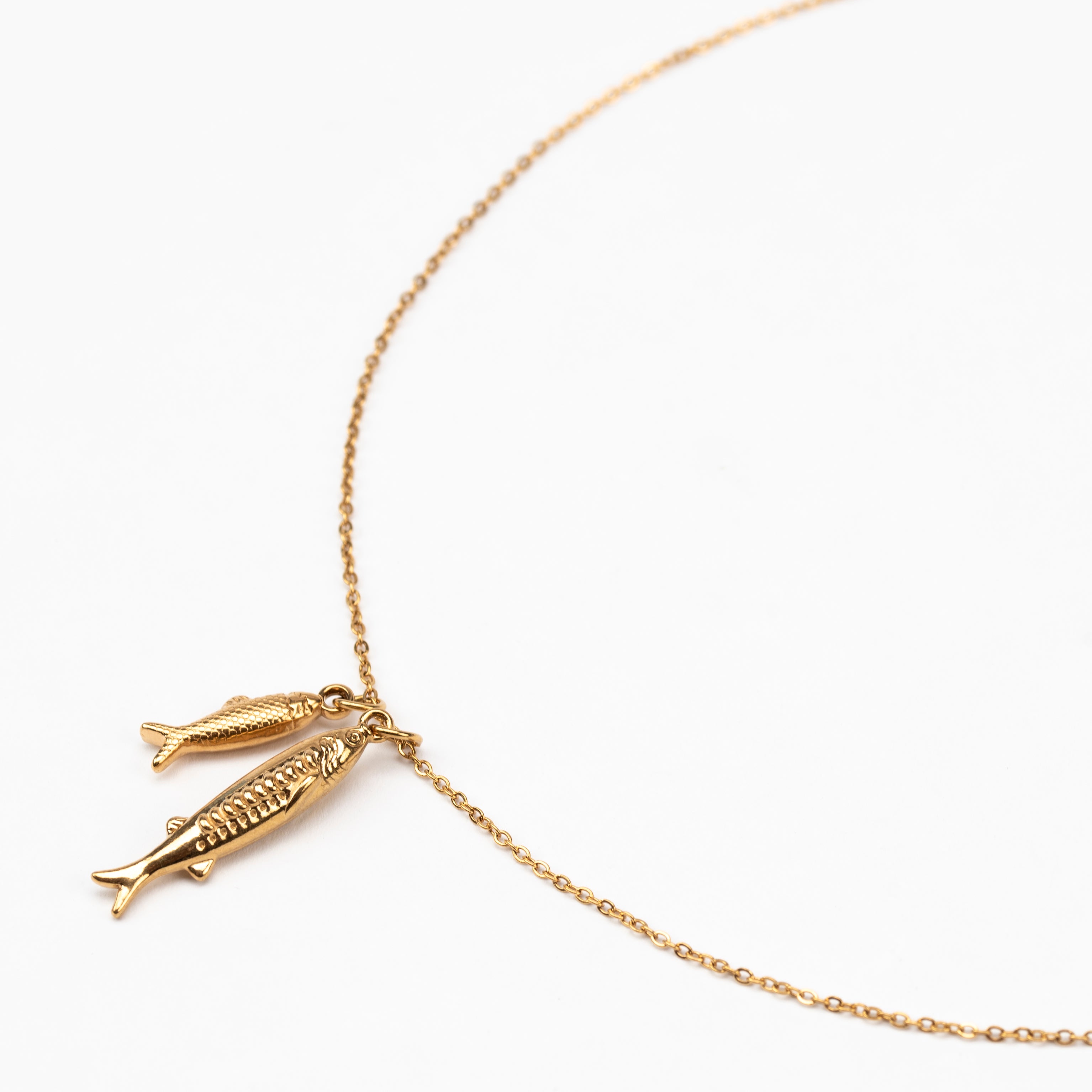 Nic Double Fish Necklace
