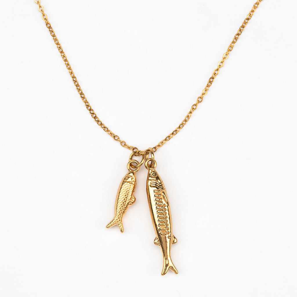 Nic Double Fish Necklace