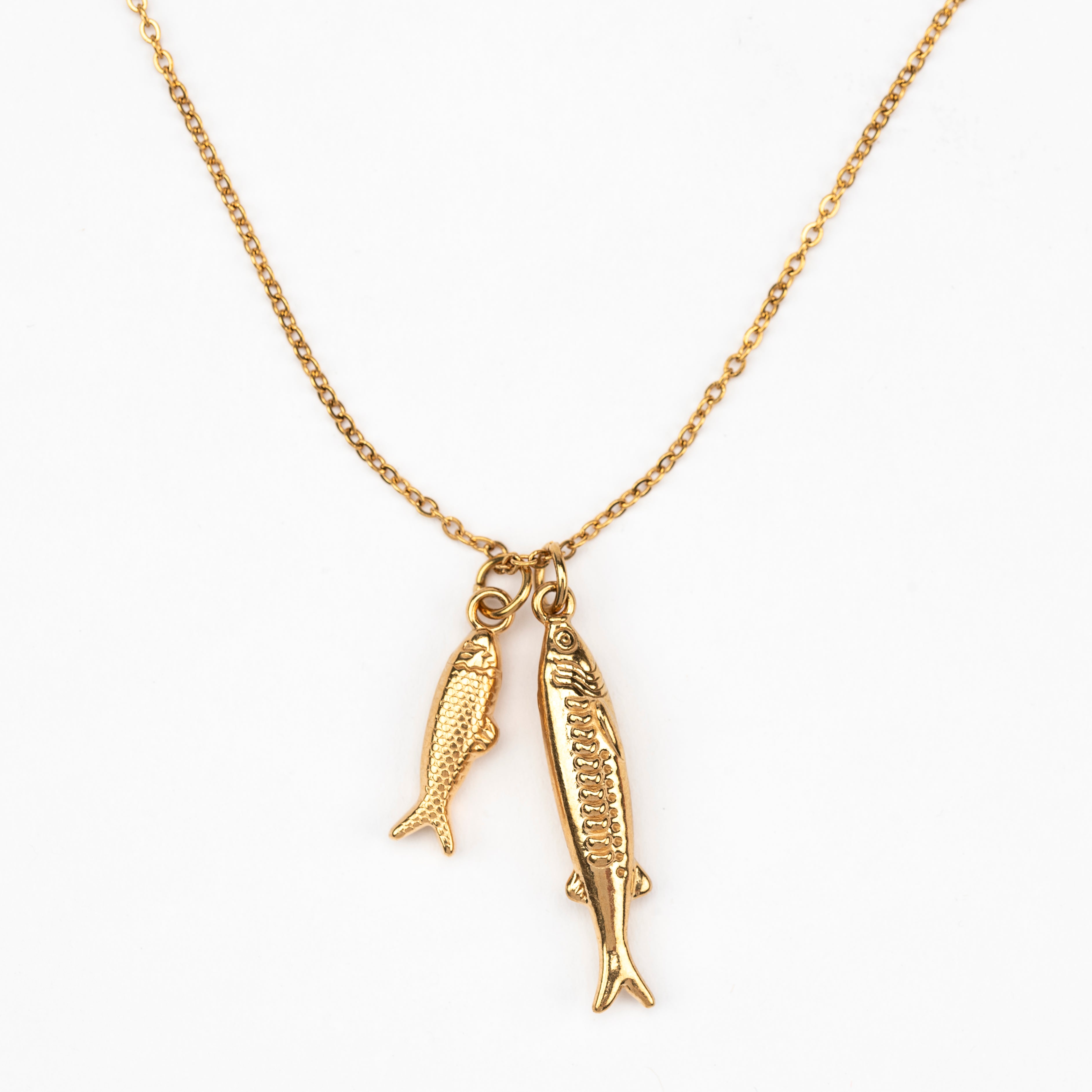 Nic Double Fish Necklace