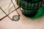 Jen Vintage Coin Pendant Necklace